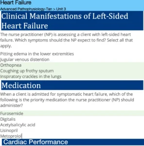NR507 Week 2: Cardiovascular Disorders
