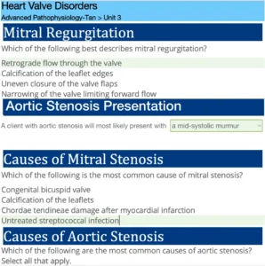 NR507 Week 2: Cardiovascular Disorders