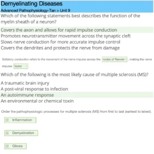 NR507 Week 7: CNS Sensory and Motor Disorders