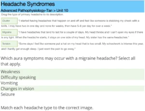 NR507 Week 8: CNS Brain Disorders