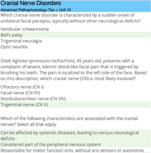 NR507 Week 8: CNS Brain Disorders