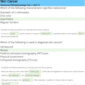 NR507 Week 8: Dermatological Conditions