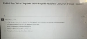 NR547 Week 2: PMHNP Pre-Clinical Diagnostic Exam