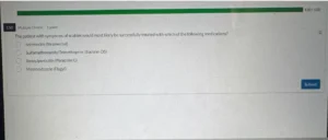 NR547 Week 2: PMHNP Pre-Clinical Diagnostic Exam