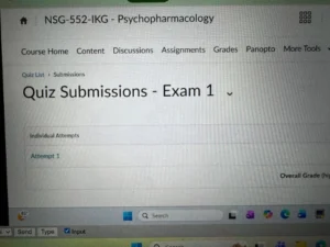 NSG-552: EXAM 1