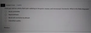 NR603 Week 4 FNP Pre-Diagnostic Exam