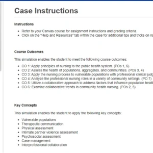 NR436 Week 5 iHuman: Jennifer Lee