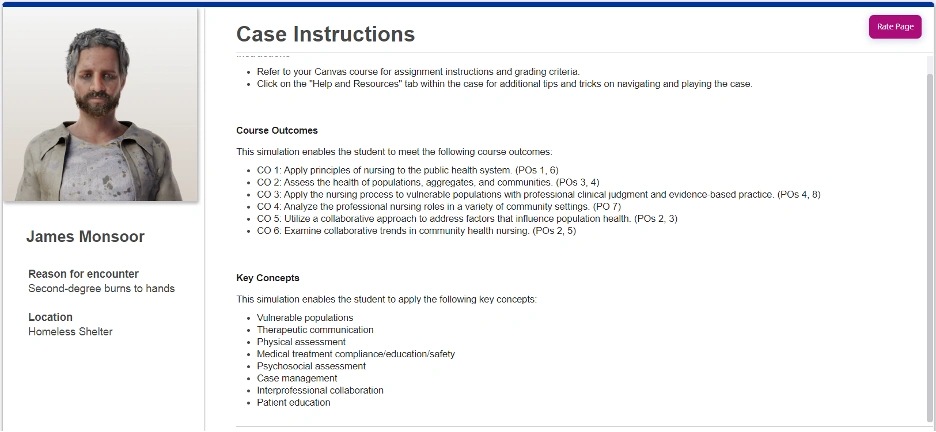 NR436 Week 7 iHuman: James Monsoor