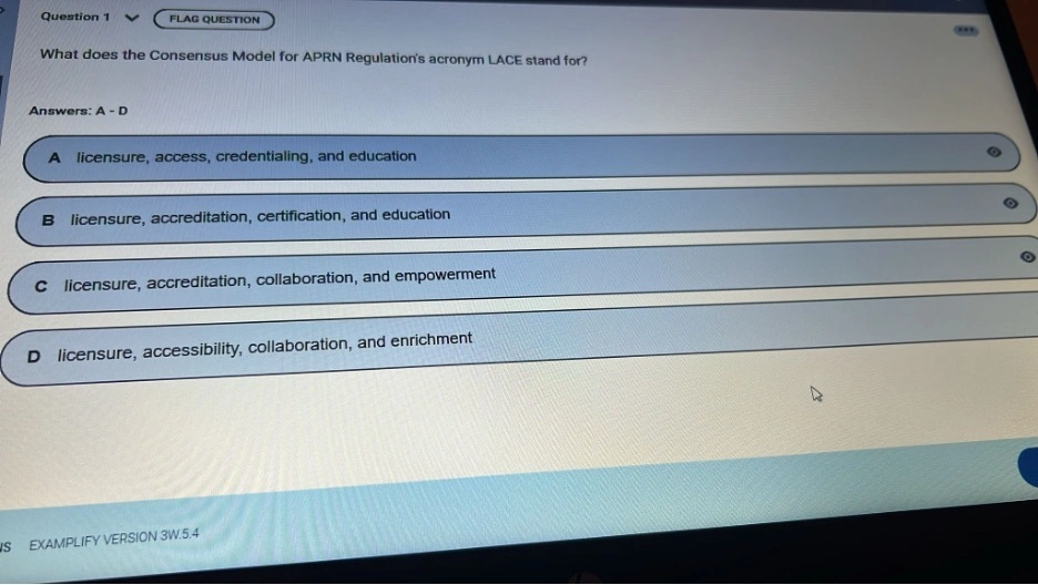 NR548 Week 2: Exam 1