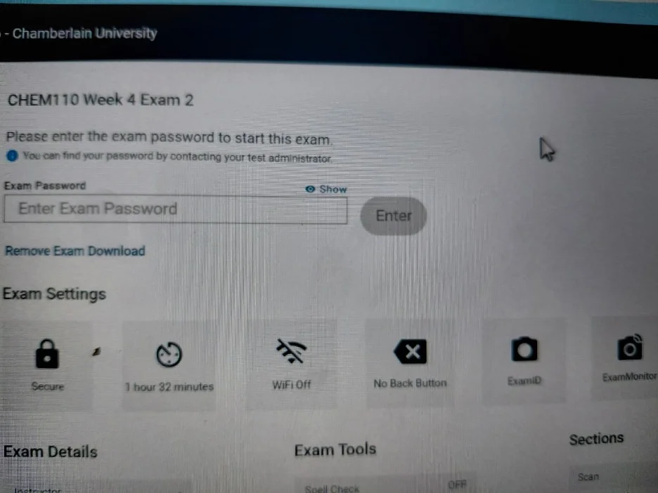 CHEM110 Week 4: Exam 2